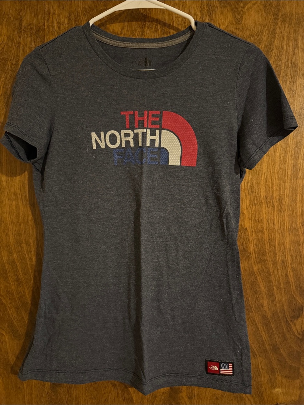 The North Face Women's Short Sleeve Logo Tee - Navy Heather